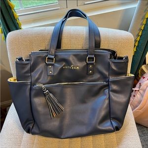 Firm! White Elm Gemini convertible bag. Navy blue. Used